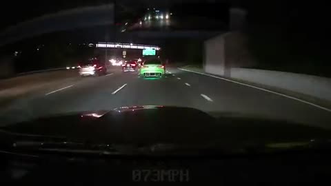 Chasing a G80 through traffic