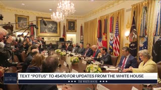President Trump Participates in a Bilateral Lunch with the President of the Argentine Republic