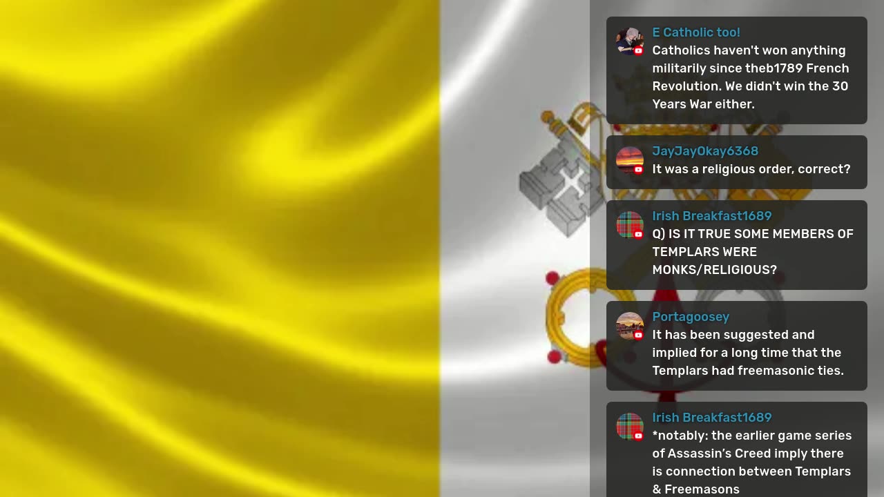 Templars, Columbus, Trump - Live With Father Geckle