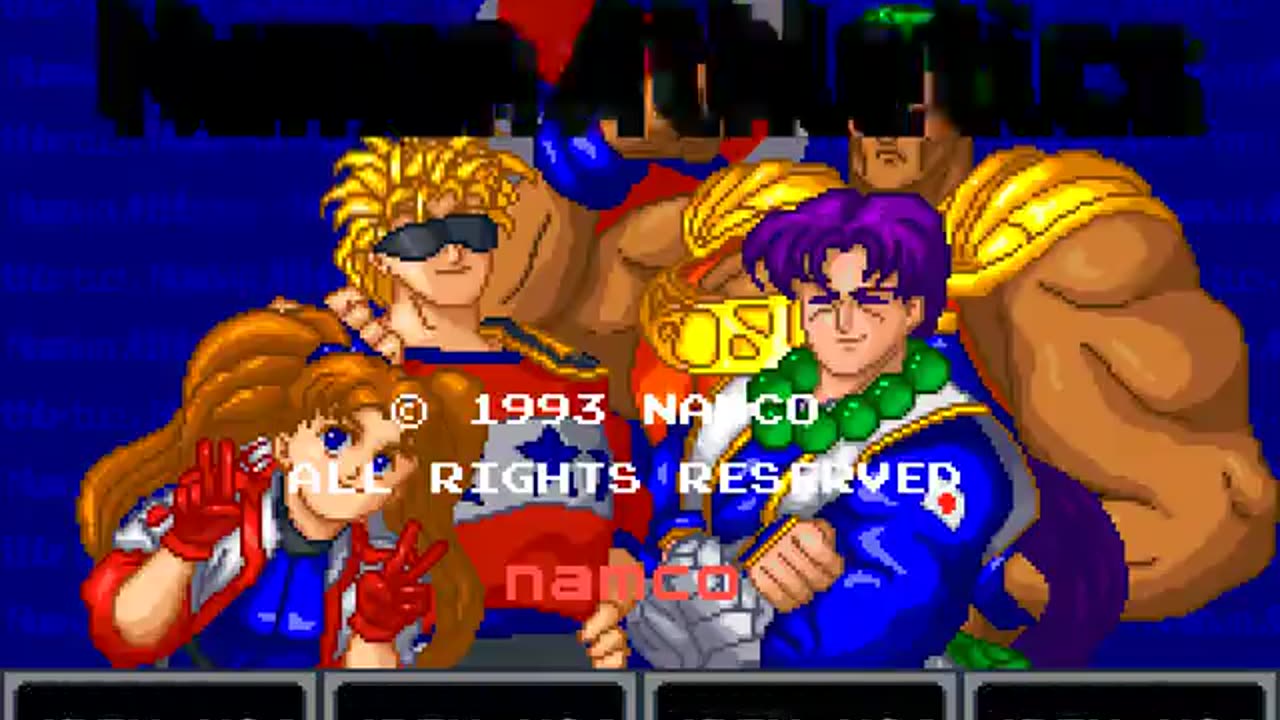 Arcade Longplay 891 Numan Athletics