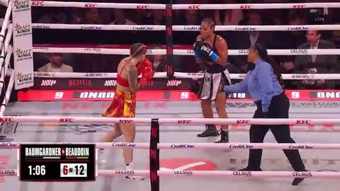 🔥 Alycia Baumgardner vs Leila Beaudoin — Full Fight Highlights (Netflix Sports)