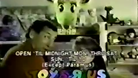 Toys R Us Atari 2600 Promotion TV Commercial from 1981