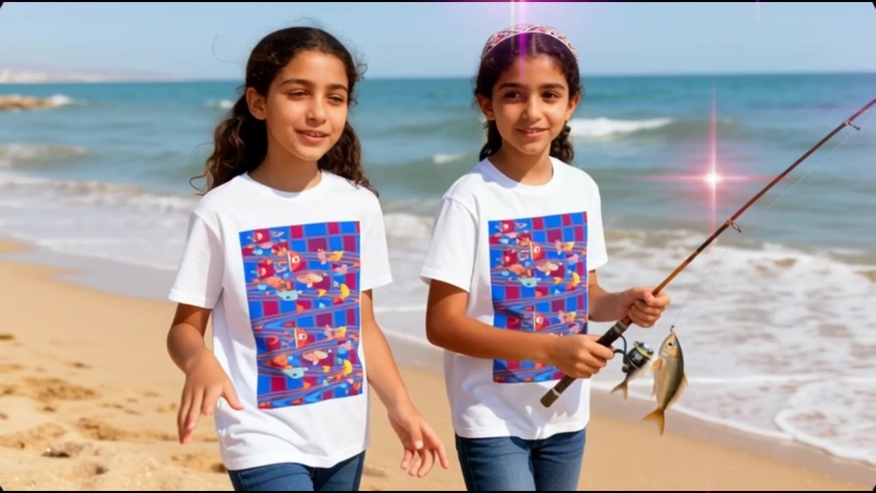 Dance of Colorful Fishes T-Shirt by Walil Designer on Teepublic