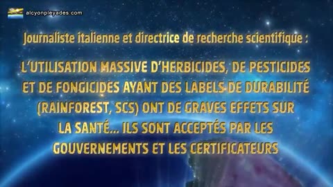 Utilisation massive de pesticides nocifs sur les fruits étiquetés 'durables' (Rainforest, SCS)