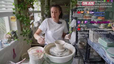 Live 🔴 Episode 158 Swan City Ceramics 🦢 Pottery Livestream