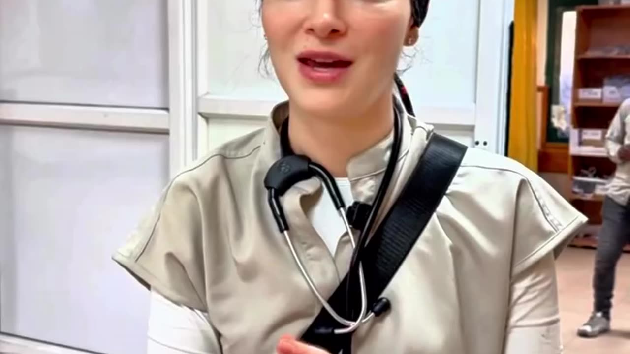 I am being treated under a roof, with medicine, with care