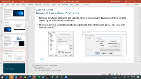 CCNAv7 - Chapter 2.1 - 2.3 Lecture