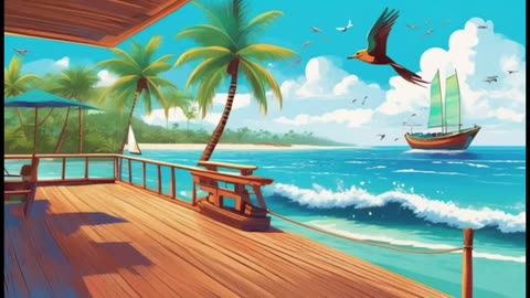 ⭐ Jazz Lounge: Beach Vacation at the Caribbean! 🏖️ 😎 Great background music for leisure. Enjoy! 💫