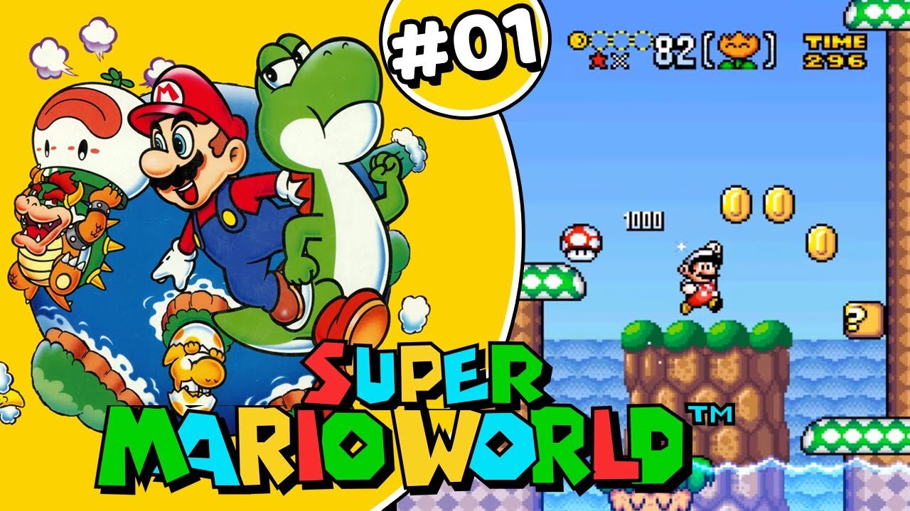 Super Mario World Redone Ep.[01] - Ilha dos Yoshi's.