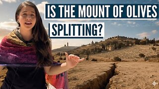 HAS THE MOUNT OF OLIVES OPENED? PROPHECY? Israel w/ Aline
