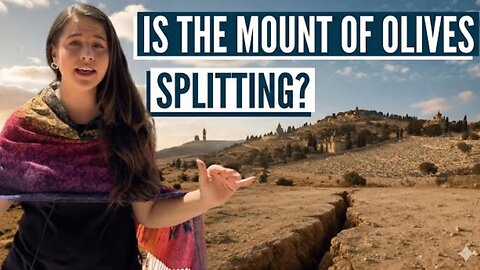 HAS THE MOUNT OF OLIVES OPENED? PROPHECY? Israel w/ Aline