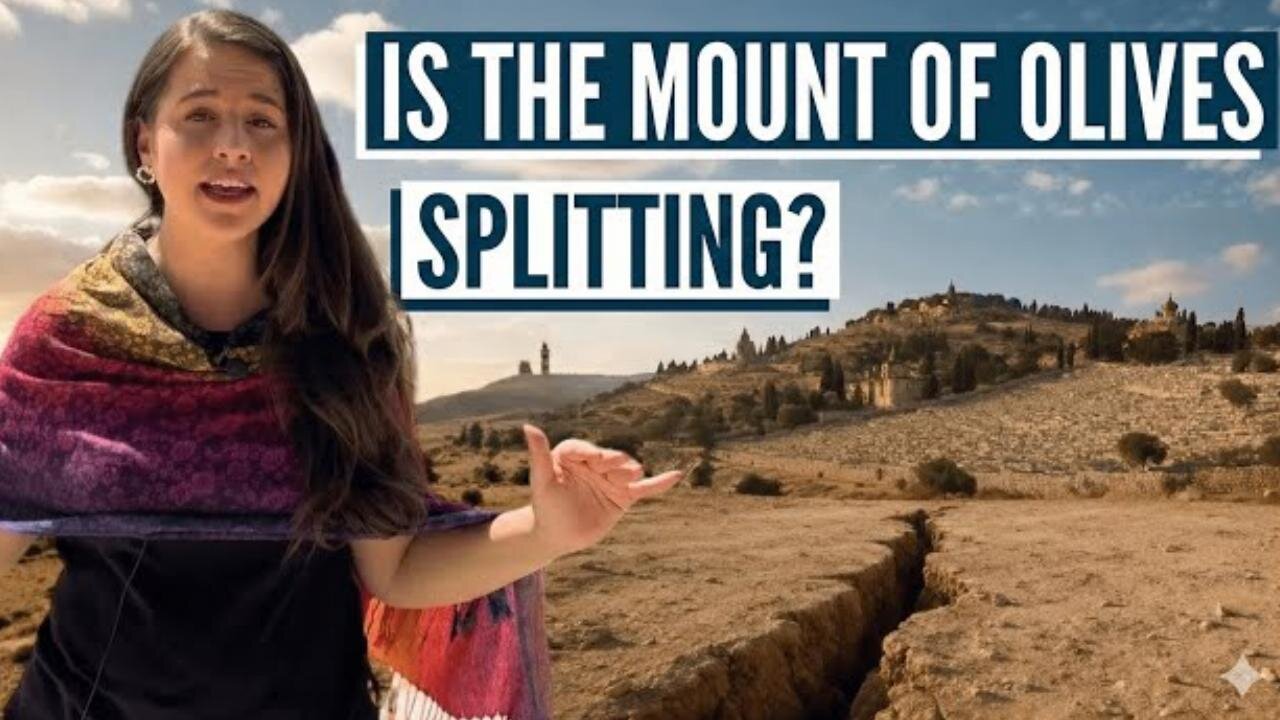 HAS THE MOUNT OF OLIVES OPENED? PROPHECY? Israel w/ Aline