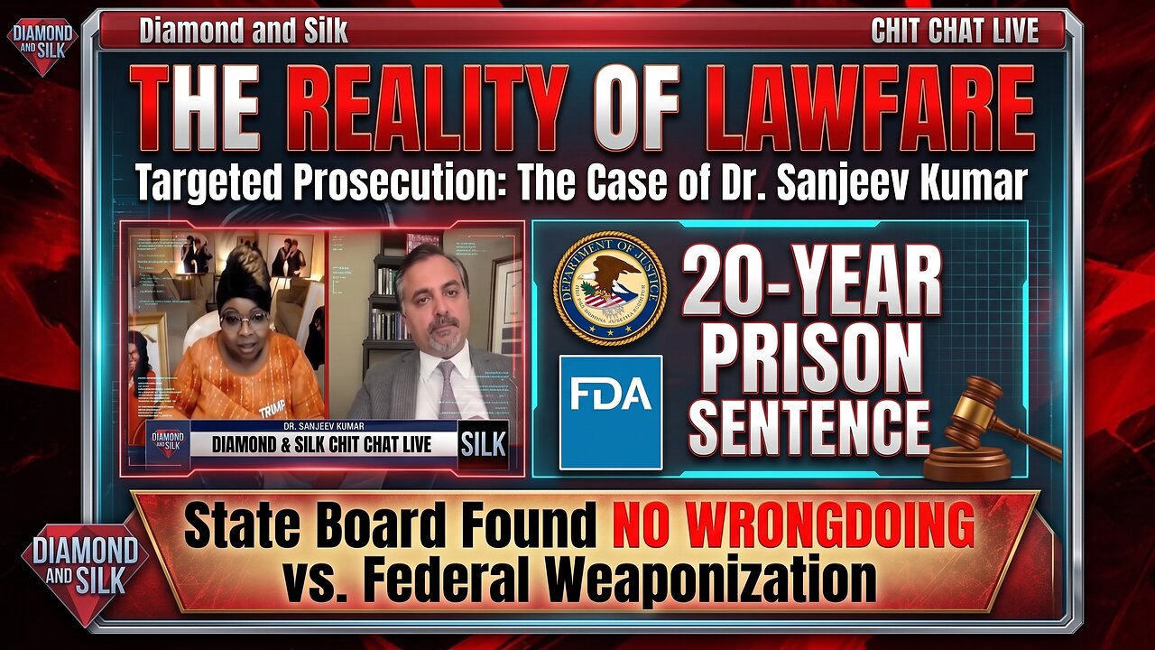 DOJ Overrules State Medical Board in Weaponized Federal Trial | DS Chit Chat thumbnail