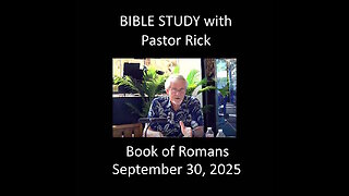 Bible Study - Romans and Q&A