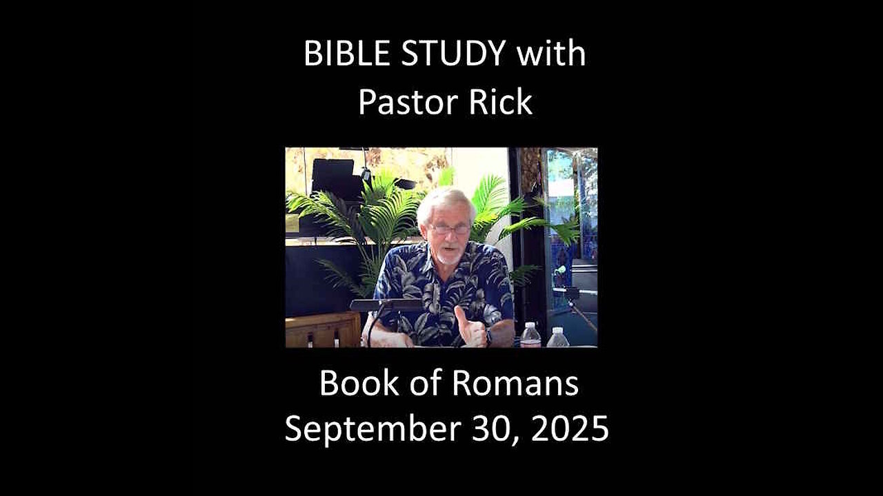 Bible Study - Romans and Q&A