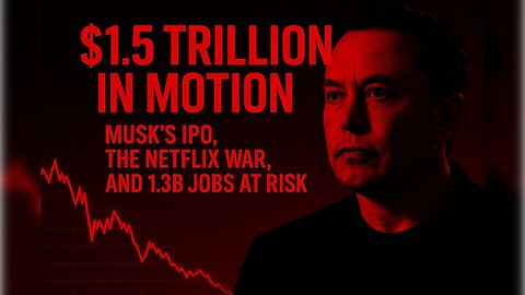 The $1.5T Shift: Musk’s IPO, The Netflix War & 1.3 Billion Jobs Lost
