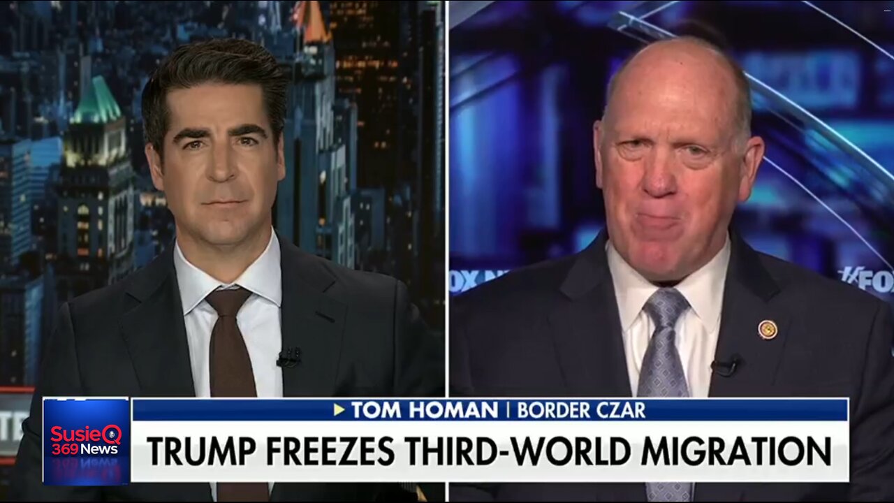TOM HOMAN: TRUMP FREEZES THIRD-WORLD MIGRATION