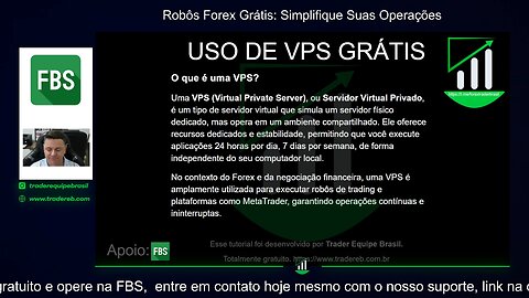 [Aula 3] Como Conseguir uma VPS GRÁTIS na FBS e Operar 24/7! 🚀