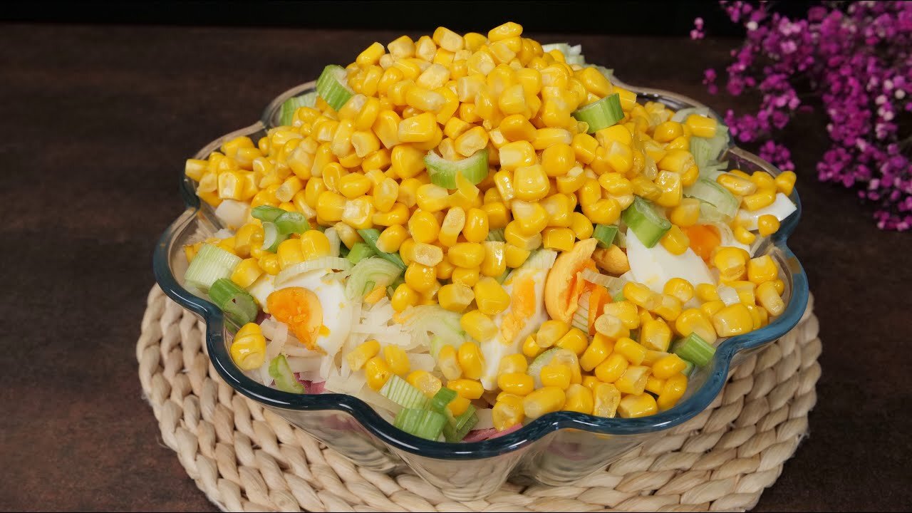 Quick salad for the holiday table! The sensational “Kyiv” salad.