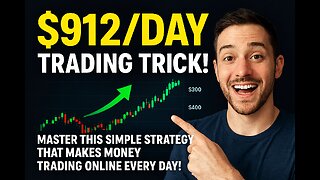 $912/DAY BINARY OPTIONS TRICK! Master the Simple Strategy That Makes Money TRADING ONLINE EVERY DAY!