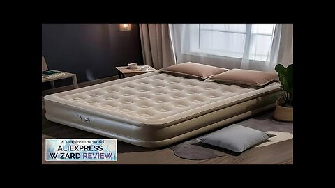 Interior Air Mattress Glamping Mats PVC Inflatable Sleeping Mattress Luxury 2 Person Review