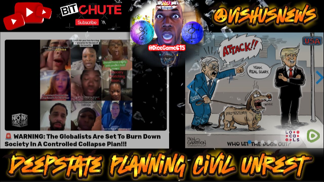 Deepstate Planning Civil Unrest... "Food Stamps And Section 8" #VishusTv 📺