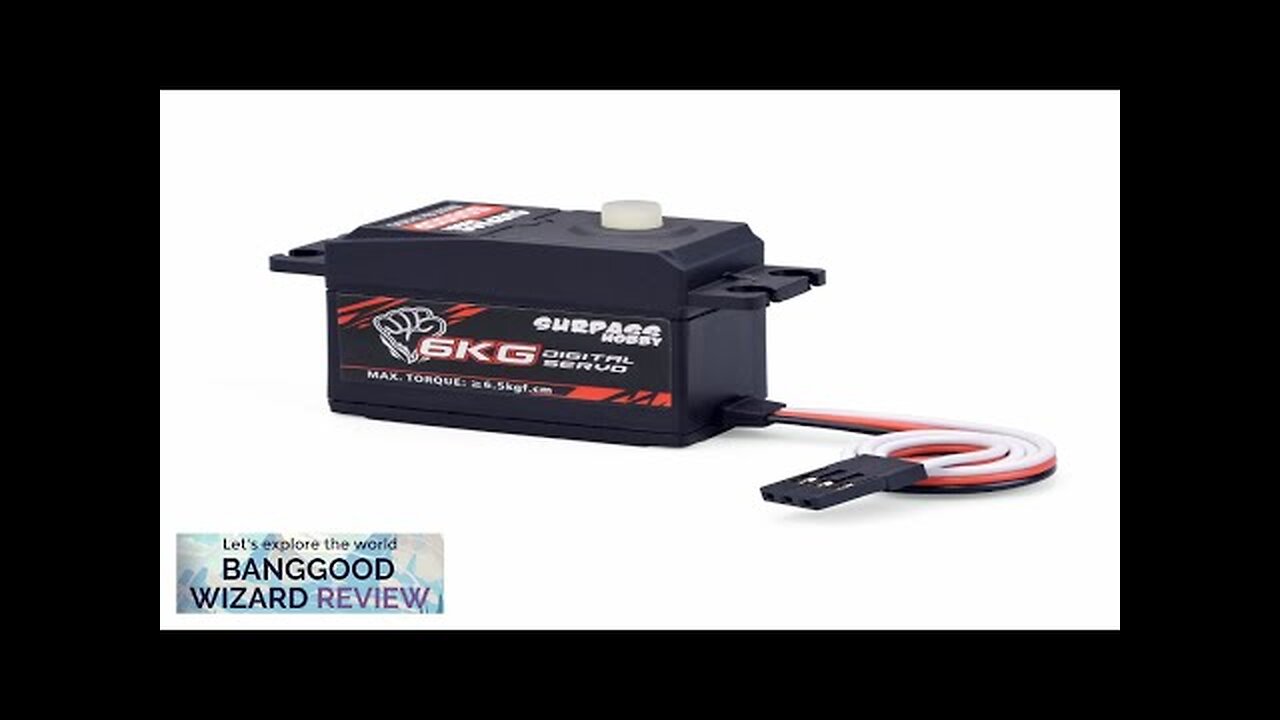 Surpass Hobby 6KG Plastic Tooth Digital Servo For RC Airplane Quadcopter Helicopter Review