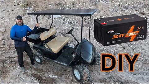 EZGO Workhorse Golf Cart UPGRADE with Li Time Lithium Battery