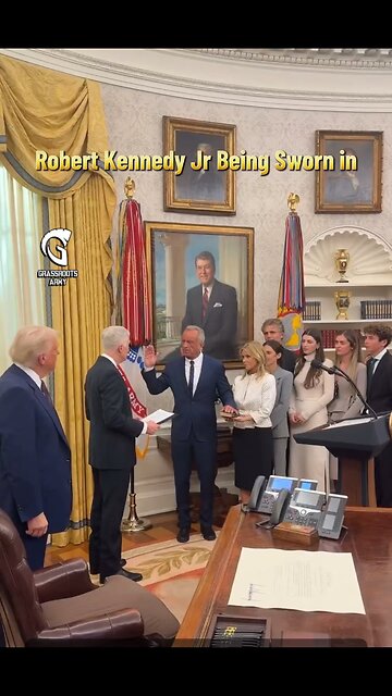 Robert Kennedy Jr Being Sworn in