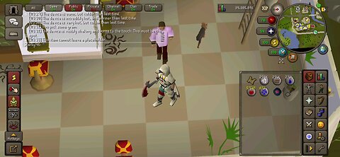 Talk to the Barber in falador barber shop Easy Clue scroll step (MEM) (MOBILE) (OSRS)