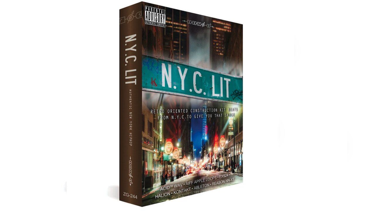 Zero-G NYC LIT Retro Oriented Beats Sample Pack Demo