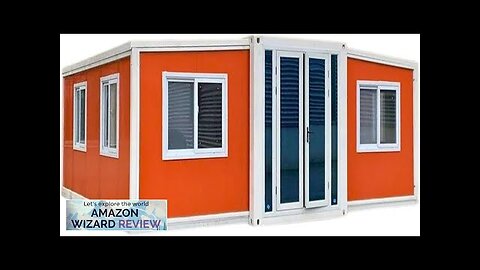 Portable Prefabricated House to Live in Tiny Home Mobile Expandable Prefab Foldable Review