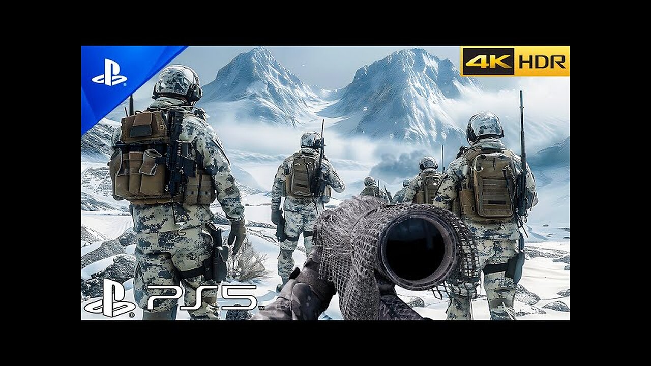 SIBERIAN SNIPERS- Realistic ultra graphic gameplay 4k 60 fps ..