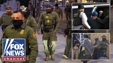 JUST IN: ICE arrests 275+ migrants in MAJOR sweep