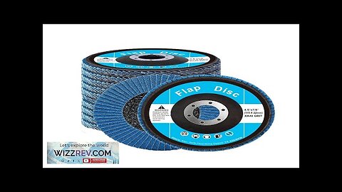 VEVOR Flap Discs 4-1/2" x 7/8" Sanding Disc for Angle Grinder 40 Review