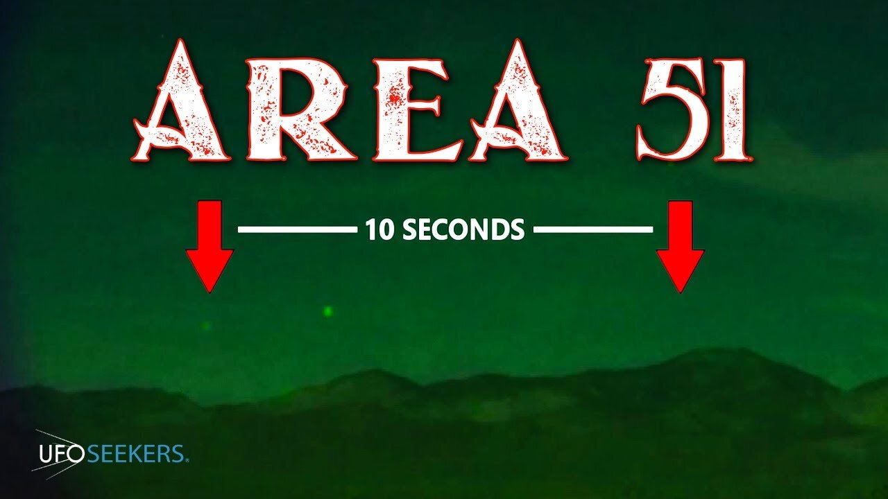 Object Travels 3+ Miles in 10 Seconds at AREA 51 Caught on Night Vision | UFO Sighting