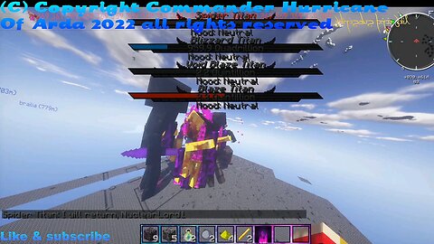 Minecraft mob battle reaper titan vs spider titan vs wither skeleton titan vs acid titan