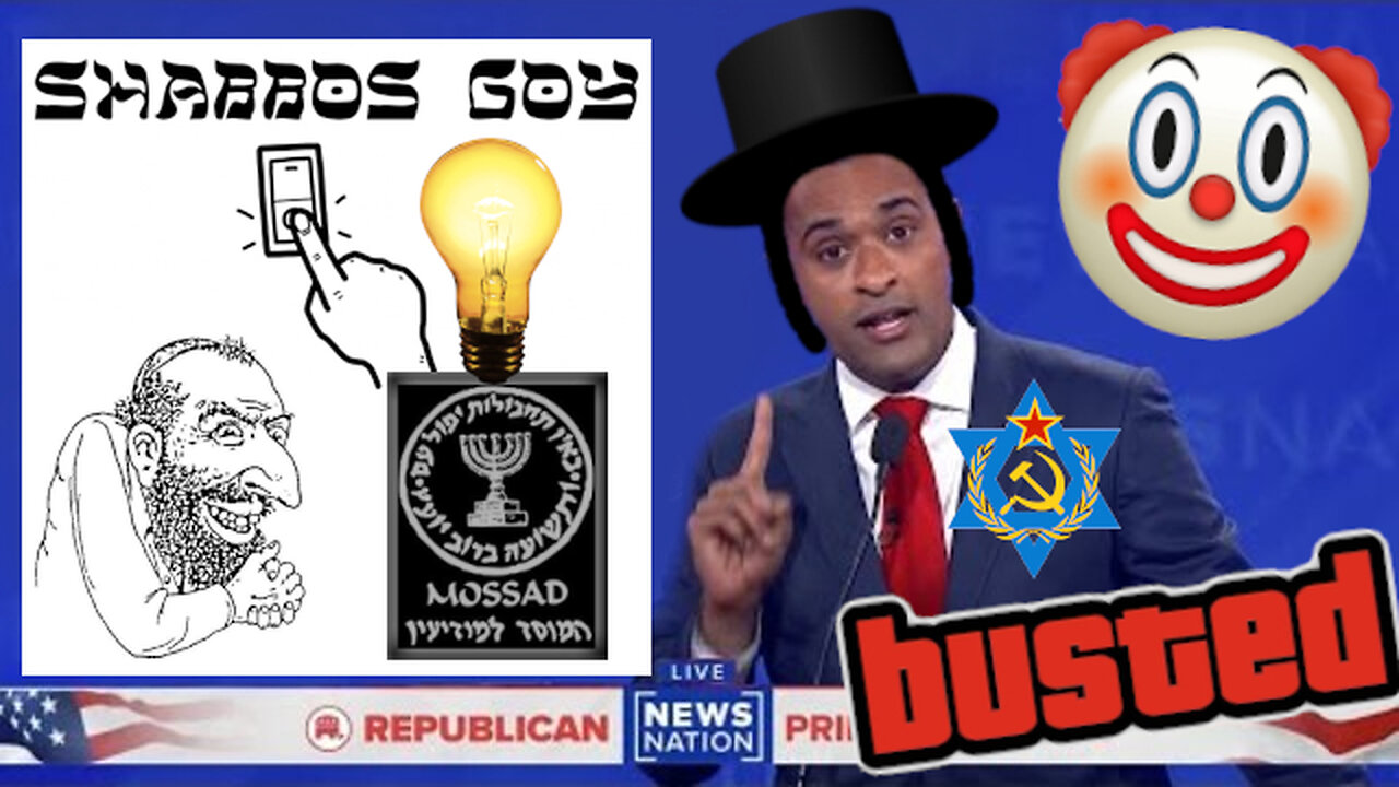 🚨⚠️VIVEK RAMASWAMY IS HAVING A TOUGH TIME FOOLING PEOPLE.. HE'S A 'DEIST'.. AN ILLUMINATI PAWN