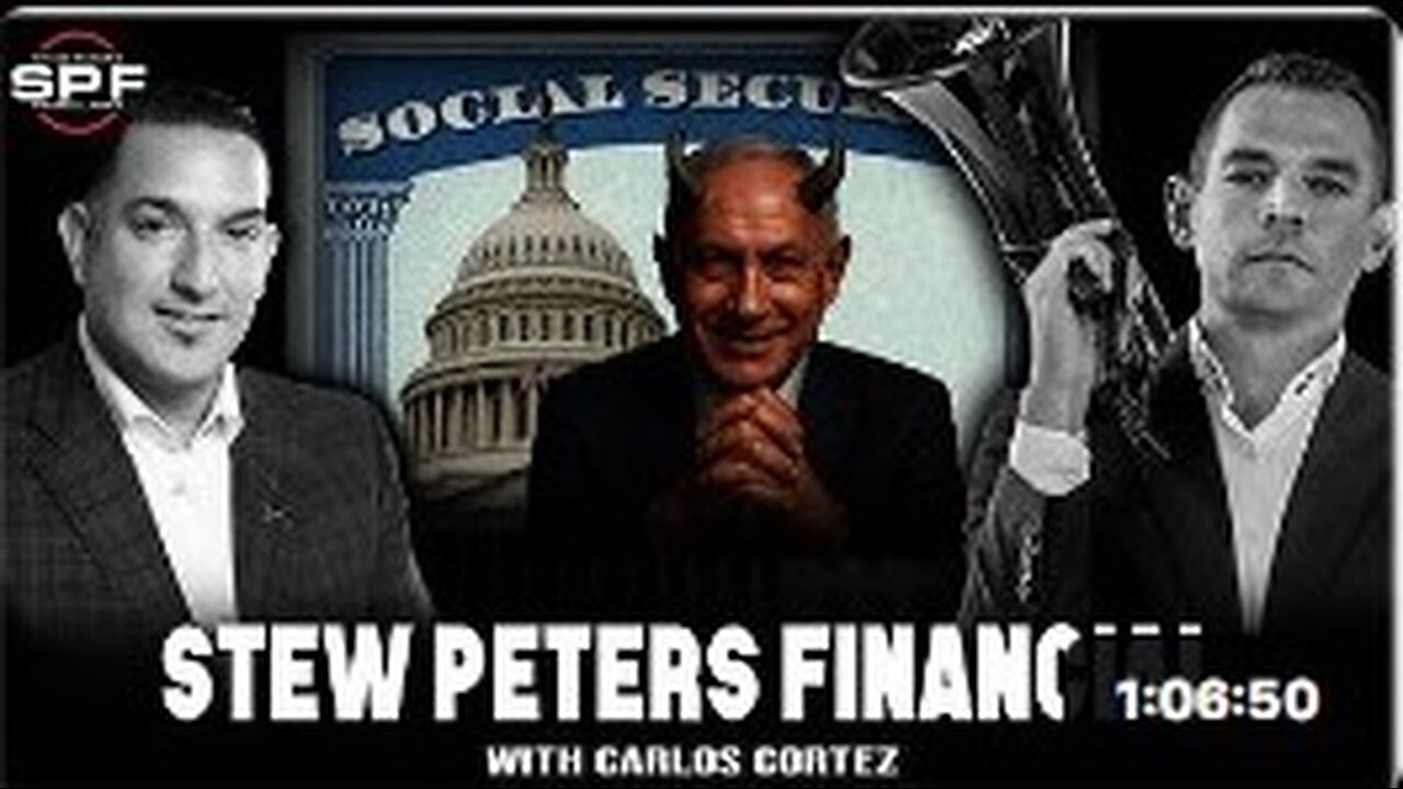 Stew Peters Finance plus Explosive Charlie Kirk revelation replay