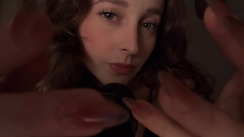 ASMR Slow Crisp and Clicky Mouth Sounds with Gentle Face Touching and Brushing 💋