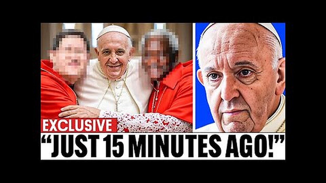 BREAKING - Pope Francis Leaks Shocking Details About the Future Pope!