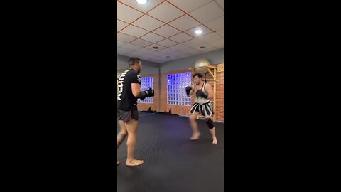 Sparring sin tibiales para acondicionar