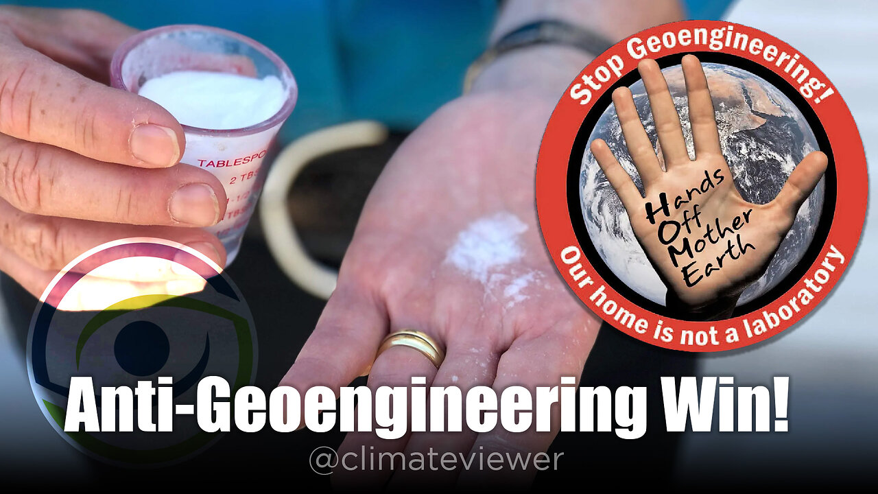 Geoengineering Project Halted!