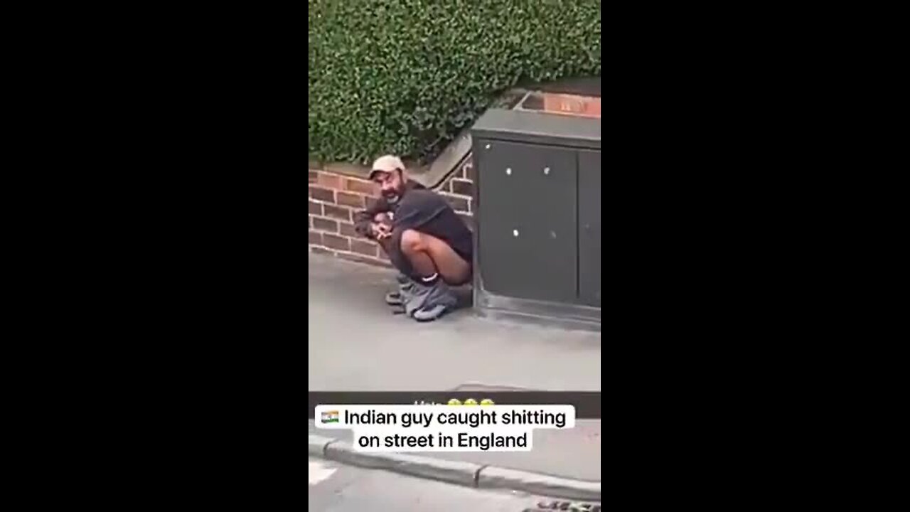 Indian streetshitting in England