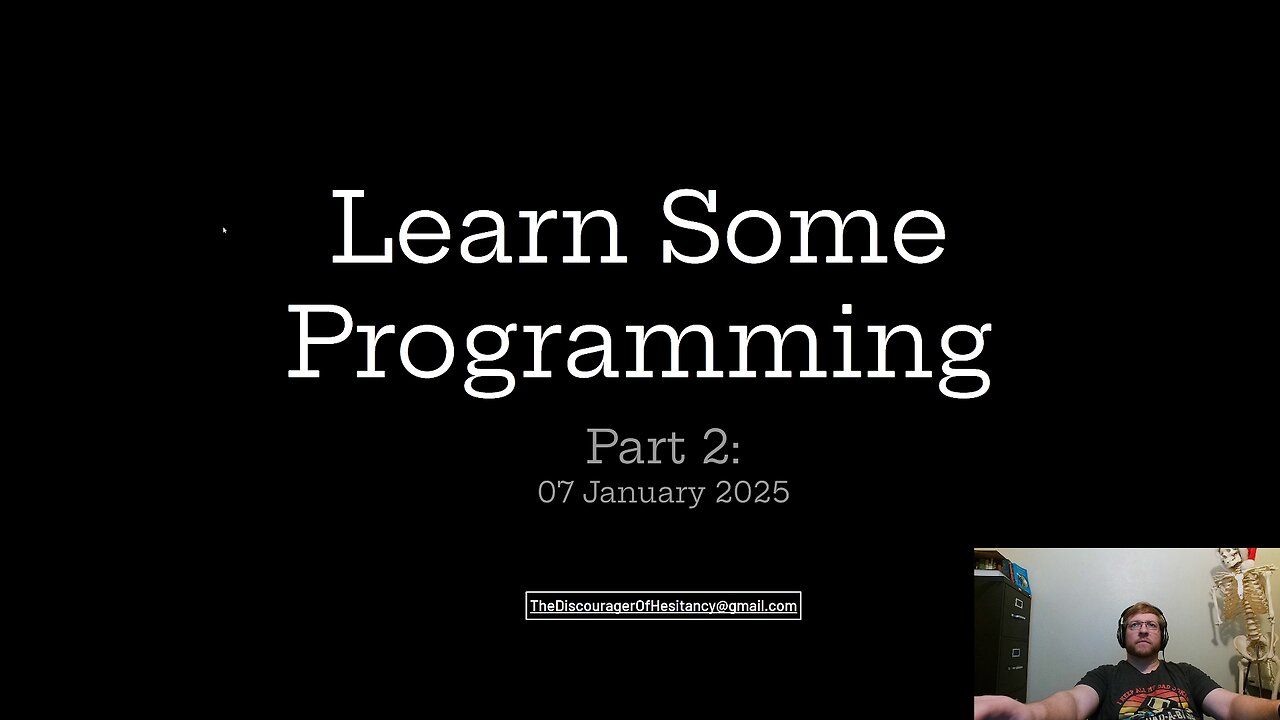 Beginner Programming: Part 02