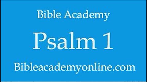 Psalm 1