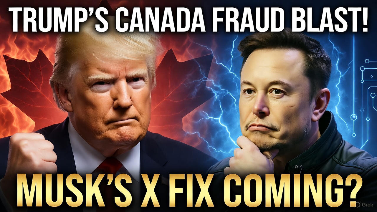 Trump Blasts Canada Fraud, Musk Fixes X Algo | October 24, 2025 | Day 277 of 1260