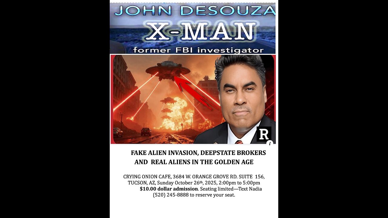 John DeSouza FBI Agent at my SSP Roundtable, Trump, Tech and more