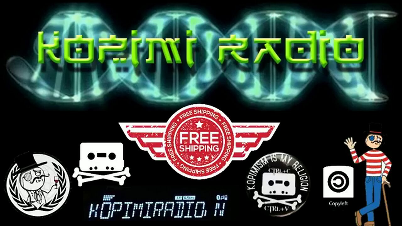 #kopimiradio 01 12 25 @mazanga @RealDJJoker Live Sunday 1900 GMT #kopimi