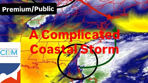 A Complicated Coastal Storm
